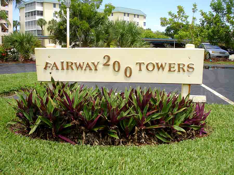 Fairway Towers Signage